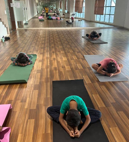 YogMalti yoga session